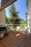 Grill up a meal on your back deck as you enjoy the beautiful views. Located off the dining area.